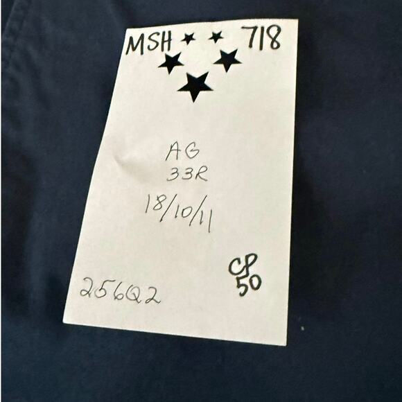 AG Adriano Goldschmeid Shorts Men’s 33R The Griffin Blue - Picture 3 of 7